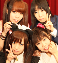 小悪魔がお出迎え